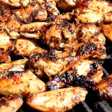 Ultimate Jerk Chicken Wings with Caribbean Pot