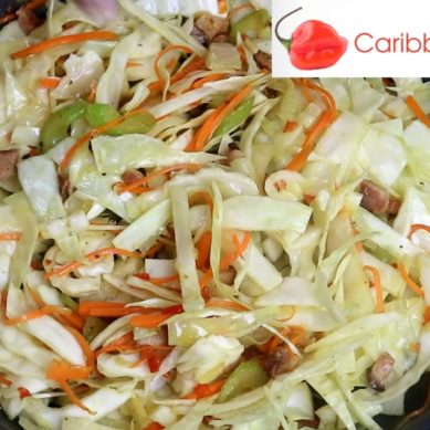 Flavorful Cabbage With Ham with CaribbeanPot