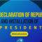 The Declaration of the Republic and Installation of the President of Barbados